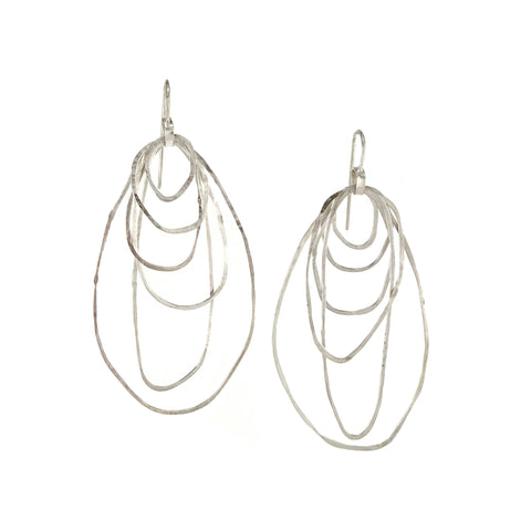 Overlapping Loop Earrings