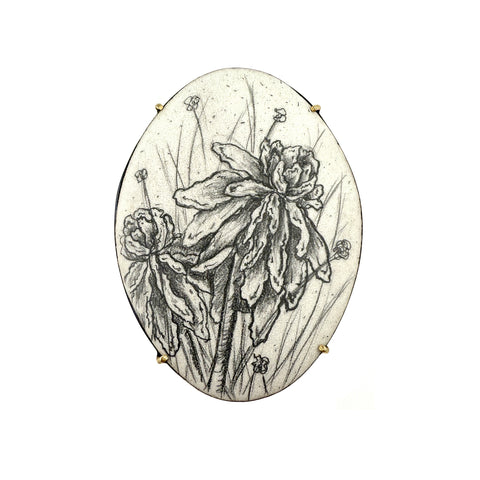 Dried Flower Brooch