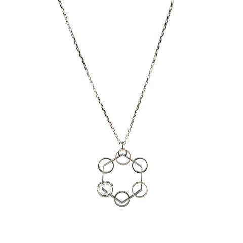 Rainbow Moonstone Crystal Necklace