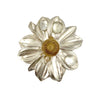 Dahlia With Dewdrops Brooch