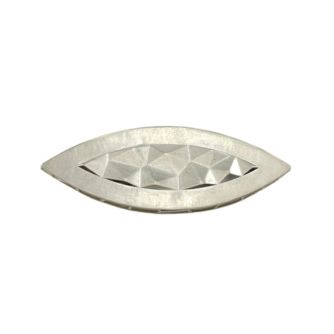 Voronoi Peaks Leaf Brooch