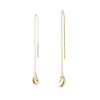 Keshi South Sea Threader Earrings