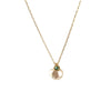 Baby Keshi Pearl & Emerald Necklace