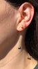 Gray Keshi South Sea Threader Earrings