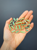 Green Mosaic Brooch