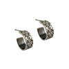 Flower Grid Hoops, Small
