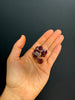 Ruby Cluster Brooch