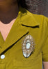 Golden Reflection Brooch