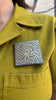 Square Mosaic Brooch