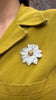 Dahlia With Dewdrops Brooch