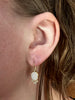 Druzy and Diamond Earrings