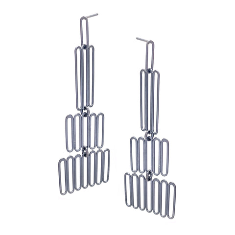 Stacked Column Earrings