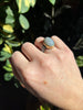 Cats Eye Moonstone Ring