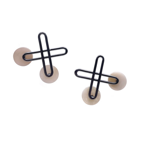 Pearl Studded Plus Earrings