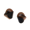 MAX Folded Studs, Large, Nova/Smokey Pink