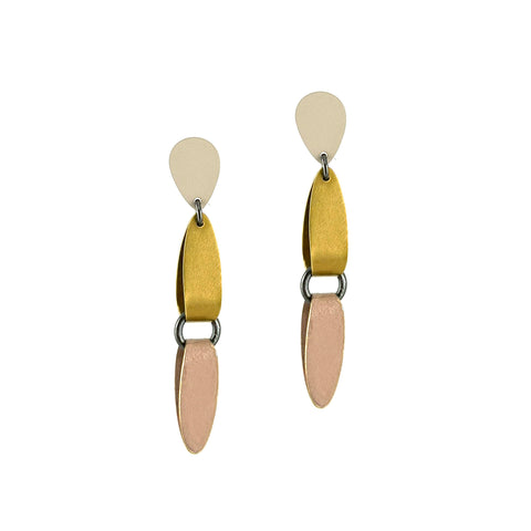 Double Folded Drops, Nova/Smokey Pink