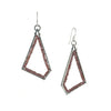 Large Poly Geode Earrings