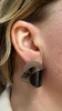 MAX Folded Studs, Large, Nova/Smokey Pink