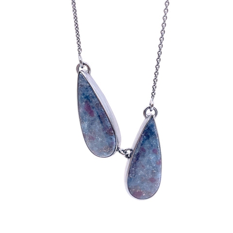 Kyanite Duo Necklace