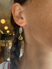 Strip Earrings, Citrine