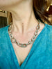 Connected Silver Necklace