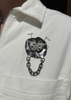 You + Me Brooch