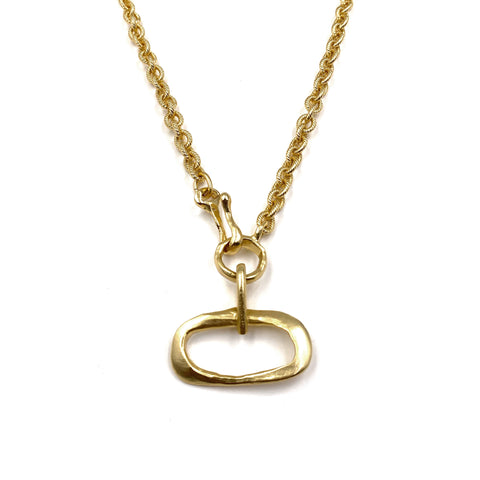 Gold to Me Small Pendant Necklace