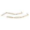 Long & Short Earrings, 5 Link