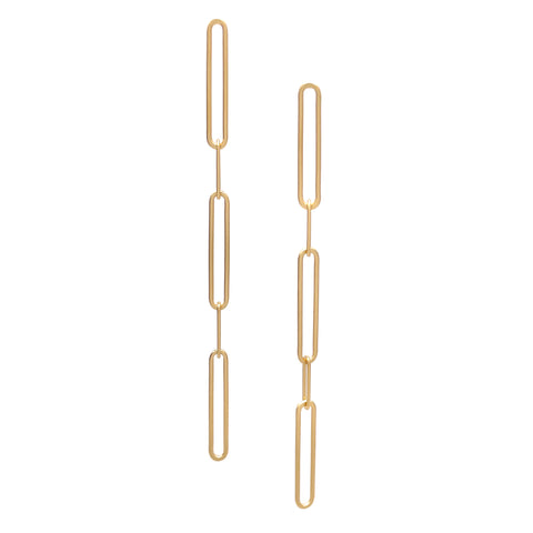 Long & Short Earrings, 5 Link