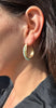 Beaded Amazonite Hoops