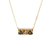 Sunstone Trillion Necklace