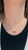 Sunstone Trillion Necklace