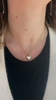 Moyo Heart Necklace, Bronze