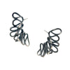 Double Offset Butterfly Earrings