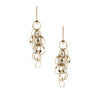 Multi Interlock Hook Earrings, Pearls
