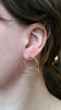 Swirl Post Earrings