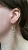 Multi Interlock Hook Earrings, Pearls