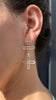 Double Plus Chain Earrings