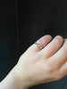 Organic Leaf Diamond Ring