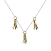 Primrose Station Necklace, Bronze