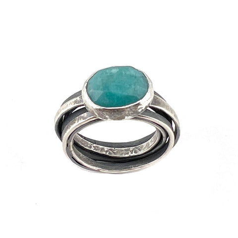 Wrap Ring, Amazonite