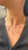 Primrose Station Necklace, Bronze