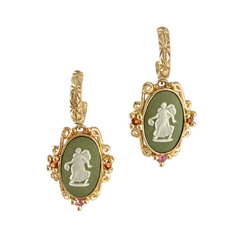 Green Dancer Hoops