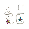 Daisy Popper Earrings, Party Color
