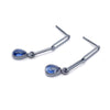 Mini Link Kyanite Teardop Earrings
