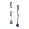 Mini Link Kyanite Earrings