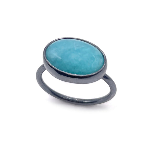Amazonite Ring