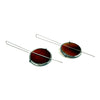 Sunset Agate Hanger Earrings