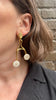 The Crossroads Bone Disc Earrings