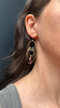 Double Double Hook Earrings with Tourmaline